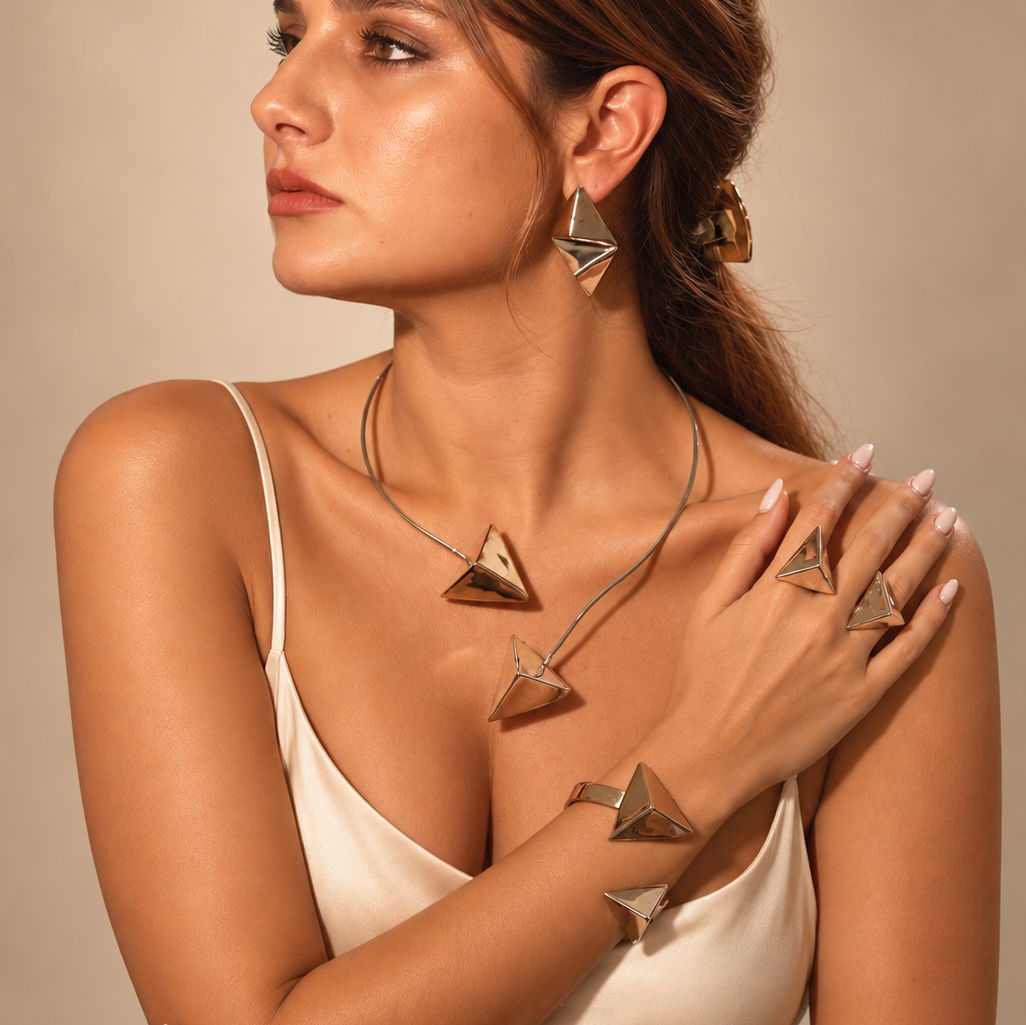 Collana Frecce argento e bronzo